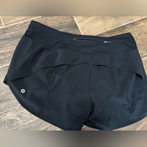 Women’s Lululemon athletic shorts, size 10